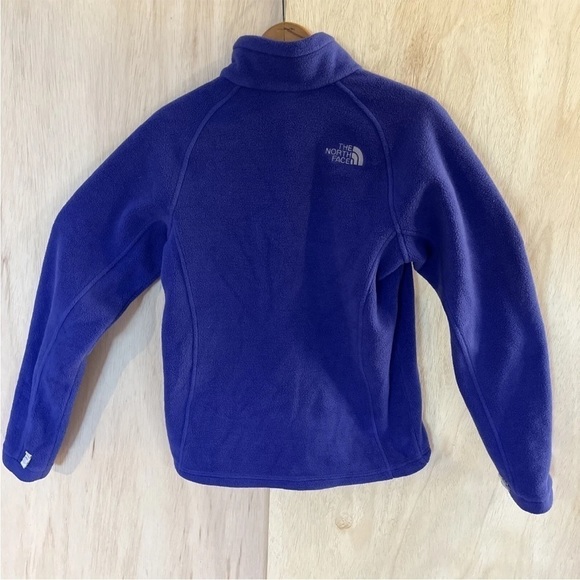 The North Face Full Zip Fleece Jacket Coat Purple Blue Womens Size Small - Picture 6 of 10